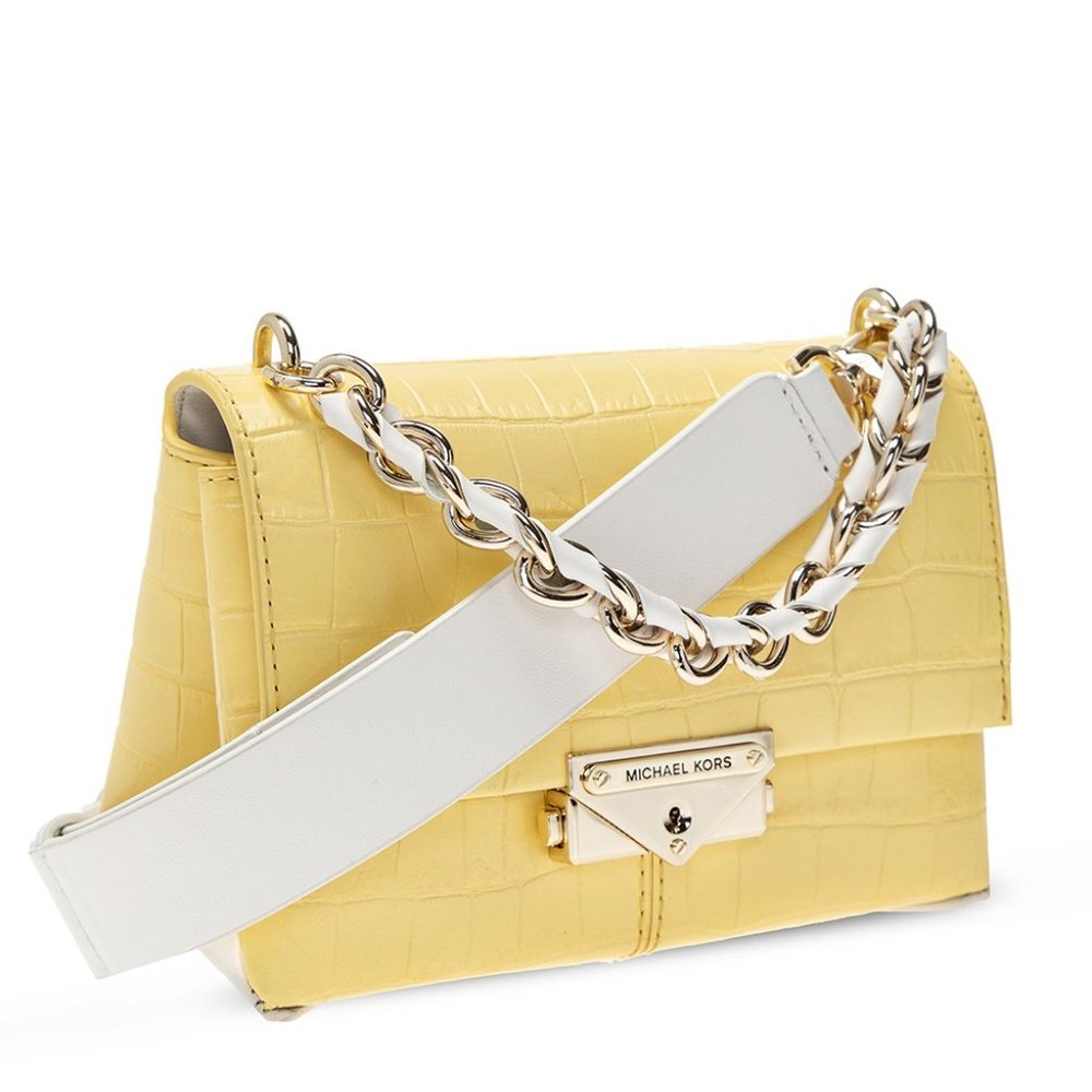 Michael Kors Cece crocodile-embossed shoulder bag - Picture 7 of 9